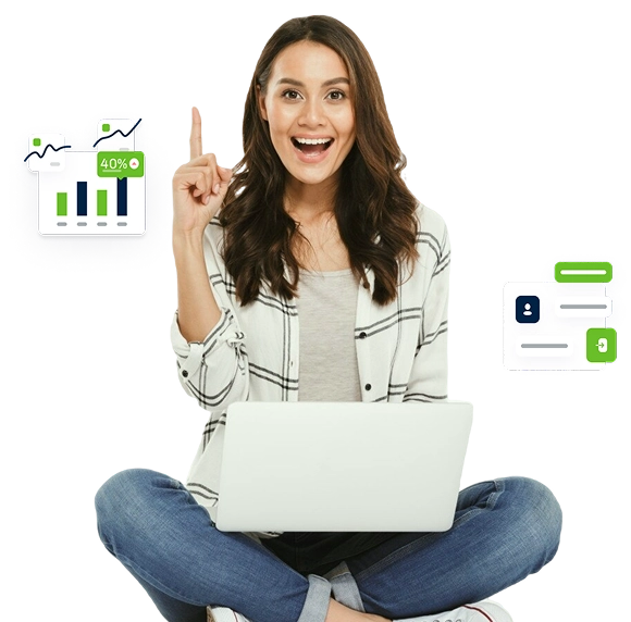 home page hero image lady sitting